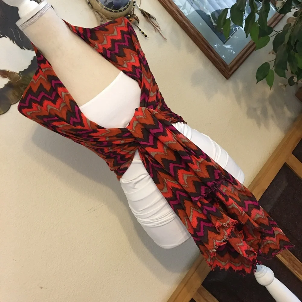 Curations by Stefanie Greenfield colorful scarf